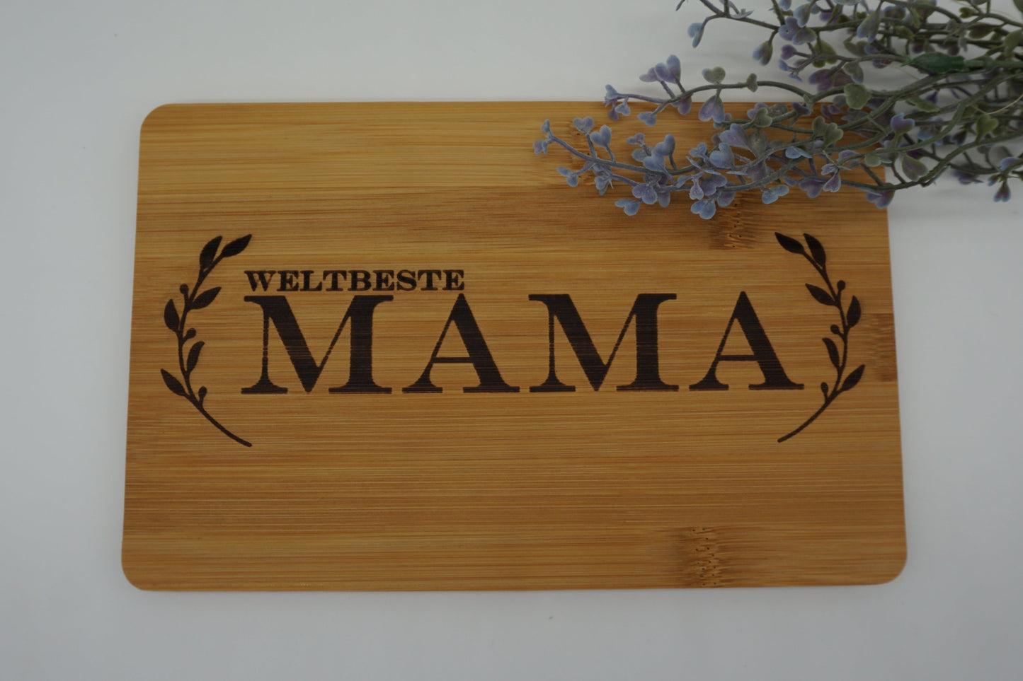 Schneidebrett mit "Weltbester Papa"- oder "Weltbeste Mama"-Motiv