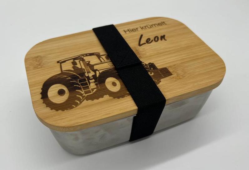 Brotdose | Trecker | personalisiert