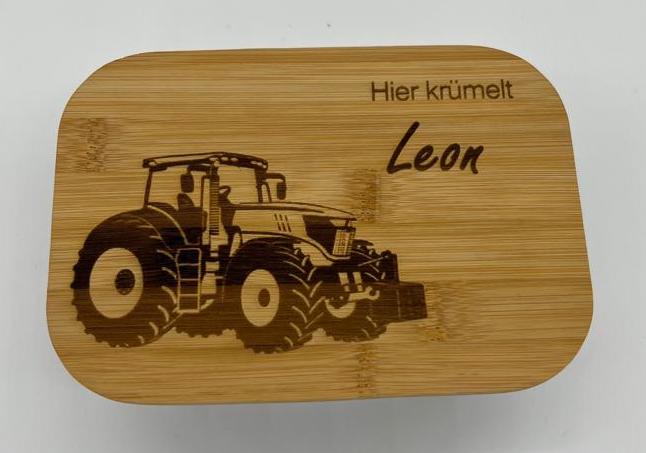 Brotdose | Trecker | personalisiert
